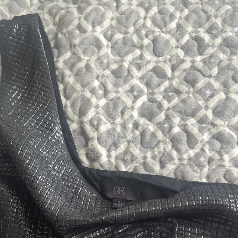 Banana Republic Shimmering Black One-Shoulder Dress - Picture 2 of 3